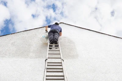 Peinture extérieure à Monoblet — façades et ravalement